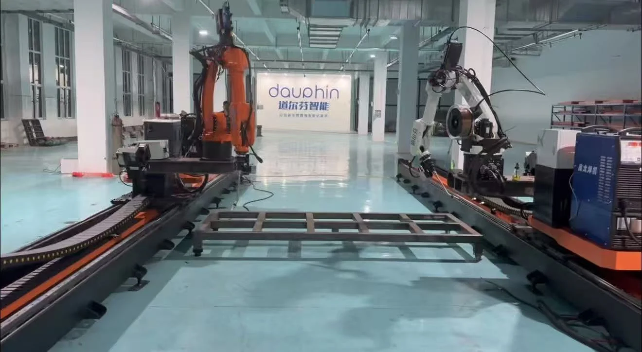 12m Ground Rail Welding Workstation